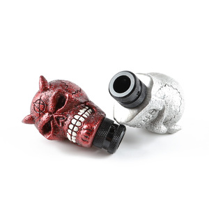 JDM Racing Culture Universal Anarch Skull Gear Devil Head pomello del cambio Car Manuel Stick - Product Image 6