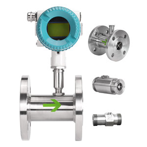 High Precision Pulse 4-20Ma RS485 Flange/clamp/thread Turbine Digital Diesel Fuel Flow Meter For Monitoring