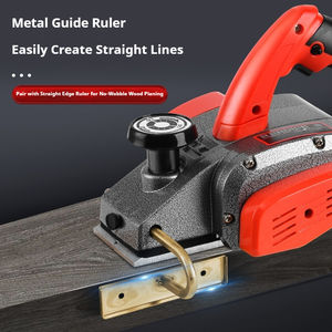 Kit <span class=keywords><strong>de</strong></span> plancheuse électrique sans fil |   Outils <span class=keywords><strong>de</strong></span> <span class=keywords><strong>charpentier</strong></span> et outils d'électricien |   Râneuse à bois 13000 tr/min - Product Image 4