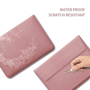 Funda Protectora para Laptop Crozzling Envelope de 14 Pulgadas, de PU, Impermeable, Ligera y Resistente a la Suciedad, para MacBook/Pad - Product Image 3