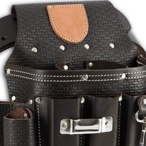 Bolsa Portaherramientas de Cuero Genuino de Alta Calidad, Resistente al Agua, Ligera, Profesional, de Alta Resistencia, Personalizable OEM, Superventas - Product Image 6