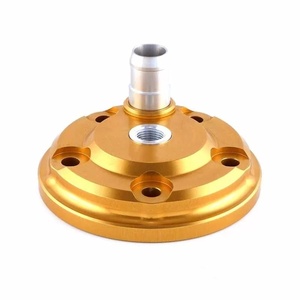 Culata de <span class=keywords><strong>Cilindro</strong></span> de Aluminio Mecanizada por CNC Personalizada para la Fabricación de Piezas de Motor de Motocicleta y Servicios de Mecanizado de Precisión - Product Image 3