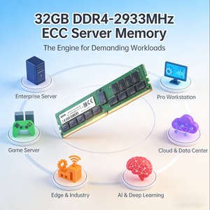 RAM ECC DDR4 OEM 32 Go Marque Originale Neuf SSD Serveur 29933GHz En Stock Prix de Gros - Product Image 2