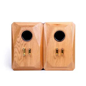 Altavoces de estantería pasivos AVplay A65 de 65 pulgadas, caja de madera maciza, par de alta fidelidad para audiófilos, <span class=keywords><strong>crossover</strong></span> de audio bidireccional, impedancia de 6-8 ohmios - Product Image 2