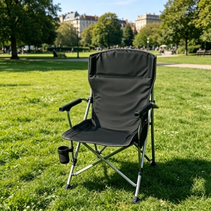 <span class=keywords><strong>Silla</strong></span> Plegable Portátil Impermeable con Revestimiento Oxford para Acampar, <span class=keywords><strong>Silla</strong></span> Luna para Relajarse al Aire Libre Junto al Arroyo - Product Image 3