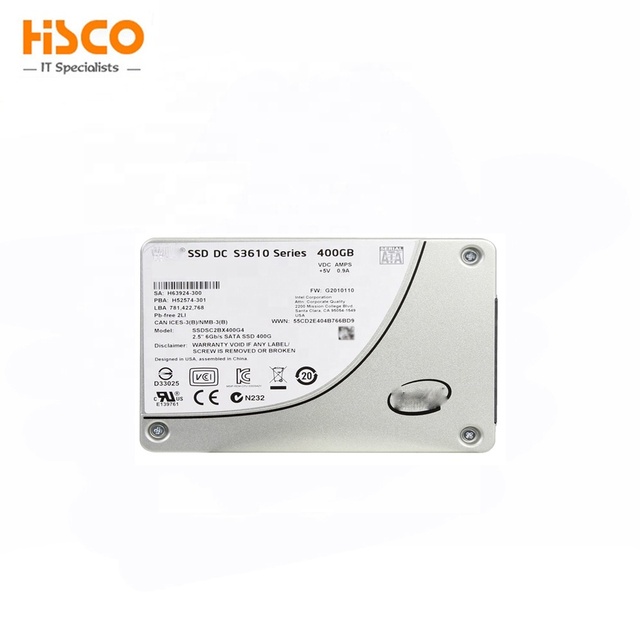 S3610 Series S3610 400G SSDSC2BX400G401 SATA 2.5'' SSD Enterprise Solid State Drive