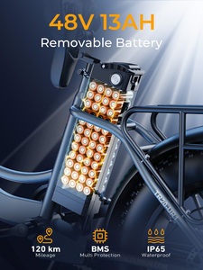 Wholesale 20 Inch Fat Tire <b>Electric</b> Bike for Adults EU UK Warehouse Ready to Ship for Distributors - Product Image 2