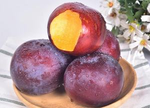 Prugnas <span class=keywords><strong>Victoria</strong></span> Black Diamond, Fruta Negra Fresca y Madura de Shandong - Product Image 4