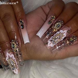 Dijes <span class=keywords><strong>de</strong></span> <span class=keywords><strong>Uñas</strong></span> 3D <span class=keywords><strong>de</strong></span> <span class=keywords><strong>Diseño</strong></span> <span class=keywords><strong>2022</strong></span>, Dijes Colgantes Variados <span class=keywords><strong>de</strong></span> Avalokitesvara Buda para Decoración <span class=keywords><strong>de</strong></span> <span class=keywords><strong>Uñas</strong></span>, Dijes <span class=keywords><strong>de</strong></span> <span class=keywords><strong>Uñas</strong></span> <span class=keywords><strong>de</strong></span> la Virgen María con Pedrería - Product Image 2