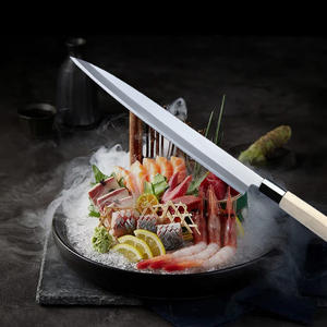 Cuchillos <span class=keywords><strong>de</strong></span> <span class=keywords><strong>Sushi</strong></span> japoneses profesionales, Cuchillos Para Chef, <span class=keywords><strong>de</strong></span> acero inoxidable, 12 pulgadas, Para cocina, Yanagiba Sashimi - Product Image 2
