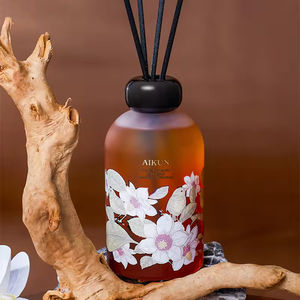 Difusor de Aromas Aikun de 350 ml, Frasco de Vidrio con Diseño Creativo, Aceite Esencial para Aromaterapia, Ambientador de Larga Duración para Hogar y Oficina - Product Image 3