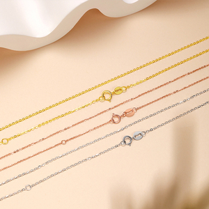 سلسلة قلادة من الفضة الإسترلينية عيار 925، سلسلة فضية نقية - Product Image 3