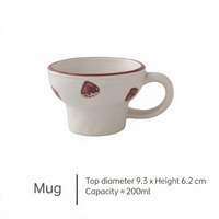 Service de vaisselle domestique en porcelaine artisanale mate de style japonais vintage, avec sous-glaçure couleur châtaigne, compatible lave-vaisselle HSCY1004