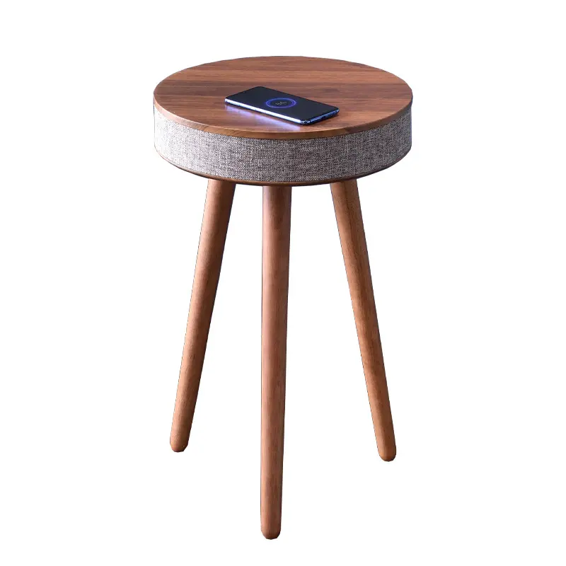 Smart Audio BT Speaker Small Coffee Table Coffee Table Mobile Phone Wireless Charging Creative Sofa Small Round Table