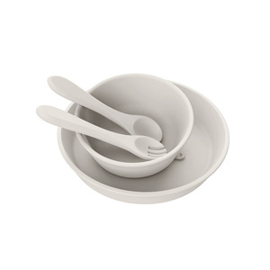 Juego de cuencos de silicona para niños con base de succión para niños de 1 a 2 años, vajilla para la hora de comer - Product Image 2