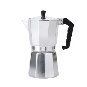 咖啡机意大利顶级莫卡浓缩咖啡咖啡壶Expresso Percolator 1杯/2杯/3杯/6杯炉灶咖啡机