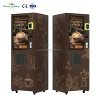 Distributeur automatique de boissons instantanées entièrement automatique, distributeur de boissons intelligent en libre-service pour café, thé au lait et chocolat chaud