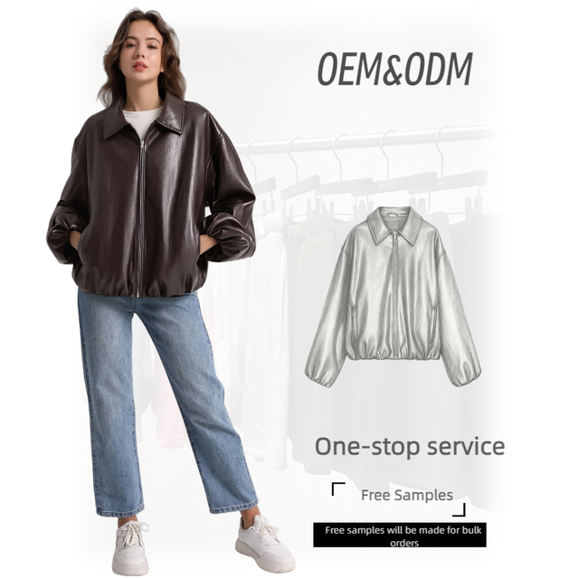 Women Clothes Women's Vintage Brown Suede Leather Trench Coat Lapel Collar Long Jacket with Patch Pockets