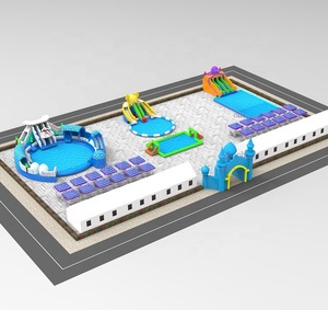 Guangzhou summer swimming <span class=keywords><strong>pool</strong></span> of Earth's amusement water park inflatable Park - Product Image 1
