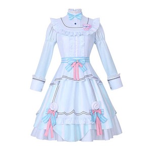 Costume de cosplay Emu <span class=keywords><strong>Otori</strong></span> de l'anime Project Sekai, robe lolita Emu Ootori pour femmes, masque de mascarade, GAHC-015 - Product Image 4