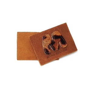 Thời Trang Mới Tùy Chỉnh Thiết Kế Denim Vải May Mặc Tag Vá <span class=keywords><strong>PU</strong></span> Jeans Da Nhãn Cho Quần Áo - Product Image 4