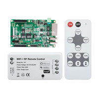 Tuya setrip LED DC12V 24V, RGBCCT rumah pintar WIFI Driver LED Alexa/Google Assistant integrasi Remote Control Manual