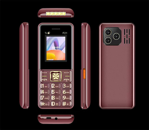 Teléfono Móvil F21 de Alta Calidad, 1.77 Pulgadas, Triple SIM, Ultra Delgado, Tamaño Pequeño, Teléfono con Funciones - Product Image 3