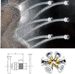 Sistema de Ducha Termostático de Latón Cromado Pulido, Totalmente Metálico, de Gran Flujo, Empotrado, con Cabezal de Ducha de Lluvia LED de 12 Pulgadas, Precio de Fábrica - Product Image 3