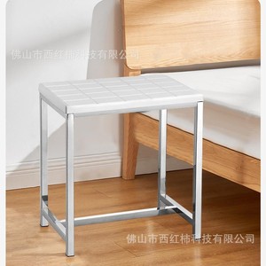 Taburete de baño Tomato 410x300x425mm de acero inoxidable impermeable para baño, cocina, balcón, ducha - Product Image 3