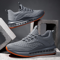 Chaussures de sport pour hommes, respirantes, antidérapantes, confortables, avec coussin d'air, amortissantes, pour la course à pied