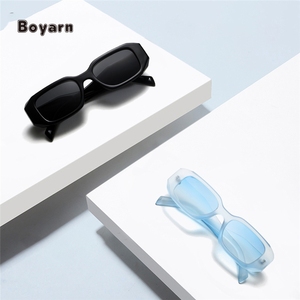 Boyarn Factory Venta al por mayor Tendencia de lujo Diseñador Gafas de sol cuadradas Hombres Mujeres Lentes <span class=keywords><strong>Hombre</strong></span> Deportes Acetato Gafas de sol Accesorios - Product Image 6