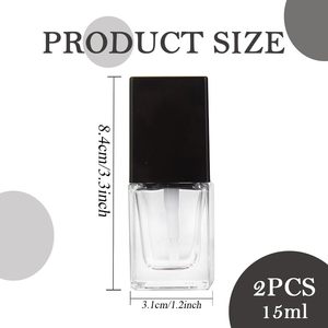 Nouvelle Bouteille Cosmétique Carrée en Verre Dépoli de 30 ml, Gravée à l'Acide, Personnalisable, avec Pompe Pulvérisatrice pour Fond de Teint Liquide et Émulsion Scellée - Product Image 2