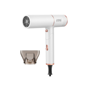 Sèche-cheveux pliable Winning Star 1400W, double vitesse, voyage, blanc - Product Image 5
