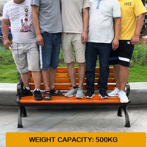 Hot bán nhiệm vụ nặng nề tùy chỉnh ngoài trời Vườn công viên biệt thự thời tiết kháng kim loại khung Patio băng ghế - Product Image 3