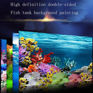 プラスチック風景滝水族館背景水族館絵画写真 - Product Image 3