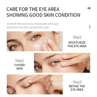 OEM SADOER Marque Privée Masque Contour des Yeux Bio Nourrissant à la Perle Apaisant Peau Douce Éclaircissant Hydratant Rajeunissant Doux