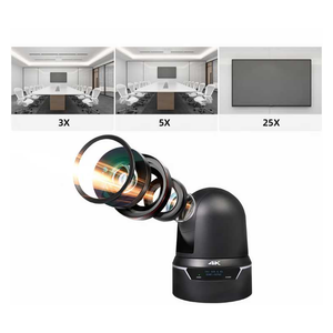 HOSDO HSD-UK3G 4K <span class=keywords><strong>PTZ</strong></span> kamera çeviri 25x Zoom 1.8 inç sensör 3G-SDI yayın eğitim stüdyoları Video konferans sistemi - Product Image 4