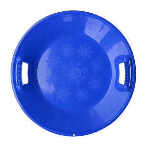 Traîneau à neige robuste résistant au froid et durable poignée de descente soucoupe volante traîneau à neige en plastique hiver extérieur - Product Image 1