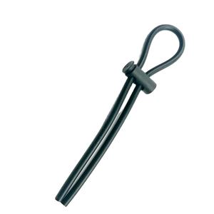 Siliconen Mannelijke Haan Stropdassen Zwart Koord Met Kralen Verstelbare Haan <span class=keywords><strong>Ring</strong></span> Love Herbruikbare Ringen Seksspeeltjes Voor Mannen Paar Plezier Seks - Product Image 6