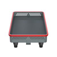 Chariot de manutention intelligent à couple élevé 846W, double propulsion arrière, freinage stable, capacité de charge 300kg pour usines industrielles