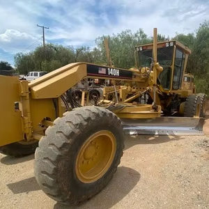 Caterpillar 140H Motor Grader Used Grader Machine Equipo de construcción de calidad CAT140H original en buenas condiciones en Shanghai - Product Image 1
