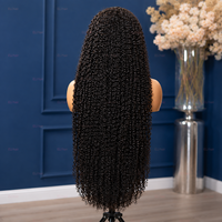Perruques de cheveux humains naturels ELI avec cuticules alignées, perruque Lace Front bouclée birmane 13x4 HD, perruque de cheveux vietnamiens bruts