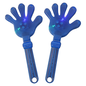 ขายส่งราคาถูก ที่ตบมือเชียร์ฟุตบอลแบบกำหนดเอง ที่ตบมือพลาสติกพร้อมไฟ LED - Product Image 5