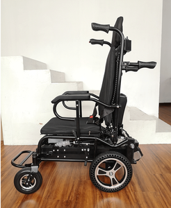 Kursi Roda Elektrik Lipat Ringan untuk Dewasa, Alat Bantu Naik Tangga & Perlengkapan Terapi Rehabilitasi - Product Image 5