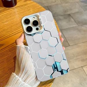 Tốt Nhất Người Bán Mới Chống Bụi Chống Sốc Sáng Tạo Thời Trang Điện Thoại Bìa Cho Iphone 16 15 Pro Max Chống Vân Tay 3D Điện Thoại Di Động Trường Hợp - Product Image 5