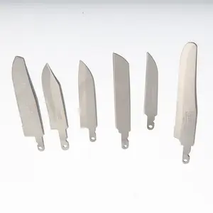 Knife Blanks Blade Custom Wholesale Knife Blanks Stainless Steel DIY Handle Full Tang Blade For Paring Steak Kitchen Knife Making
