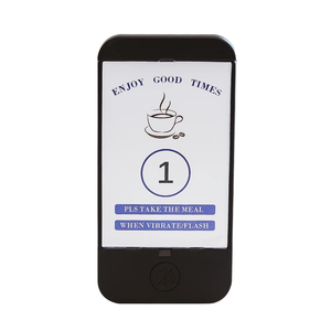 Khách sạn bồi bàn dịch vụ không dây gọi điện thoại của khách phân trang hệ thống khách hàng hàng đợi beeper Coaster máy rung máy nhắn tin cho nhà hàng - Product Image 6