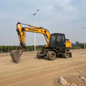 Excavadora de Ruedas Hyundai 150W-7 con Motor Cummins, Capacidad de Cucharón de 0.67 m, Excavadora de Ruedas Hyundai Serie 7 - Product Image 1