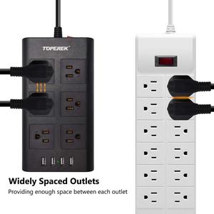 Toma de corriente Universal con puerto USB/toma de corriente con torre de tira de alimentación - Product Image 5
