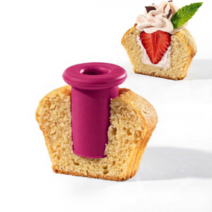 6pcs <b>Silicone</b> Cupcake Corer Muffin Cake Hole Puncher Reusable Pastry Core Remover Tool for Cupcake Filling <b>Baking</b> Decorating - Product Image 3
